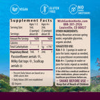 WishGarden Herbs Quiet Time for Kids, Organic Herbal Calming Tincture with Passionflower, Milky Oat & Skullcap, Eases Tantrums, Soothes Overstimulated Kids, Supports Bedtime Calm, Liquid Drops, 2oz