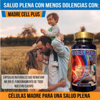 Madre Cell Plus para aliviar Los Dolores articulares 60 capsulas para 1 mes de tratamiento con Alga AFA TodoNatural Celulas Madre Stem Cells