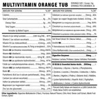 Multivitamin Powder - Keto Drink Mix for Men Women BCAA Amino Acids Won’t Upset Your Stomach - Keto Vegan Multivitamin with Electrolytes Super B Complex Digestive Enzyme (Orange Burst)