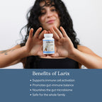 Eclectic Herb - Larix Capsules | Natural Immune, Respiratory + Ear Support | Larch Laricina | Immunity & Gut Flora Support | Vegan, Non-GMO, Gluten Free (100 CT | 400 mg)