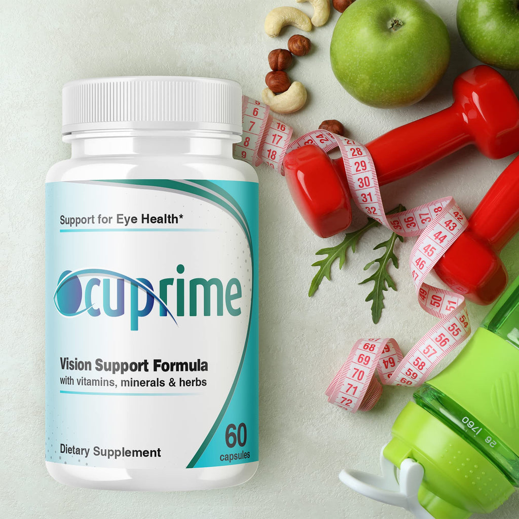 IDEAL PERFORMANCE (2 Pack) Ocuprime for Eyes Supplement Vision Pills (120 Capsules)