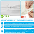 AMI PARTS Pool Cleaner Bags 2 Pack, Leaf Bag with Zipper, Fit for Po.laris 280 480 K13 K16, Universal Replacement Filter Bags
