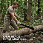 Machete for Yard Work and Cutting Trees Heavy Duty Machetes Brush Clearing Sickle Knife with Cold Steel Blade, Hand Harvest Sickle for Weeding Gardening