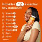One A Day Women’s Daily Essentials Multivitamin Gummies, Multivitamin for Women, Zinc, Immune Support, Cool Lemonade Naturally Flavored, 120 Gummies