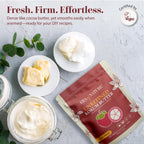 era of nature Kokum Butter Raw - 16 oz (1lb) - Natural Butter for Body Butters, Lotion Bars, Lip Balm, Soap Making – Blends Well with Shea or Cocoa Butter – For Stretch Marks, Scars, Pregnancy Care