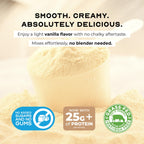 Muscle Feast Grass-Fed Whey Protein Isolate, All Natural Hormone Free Pasture Raised, Whey Isolate Protein Powder for Men and Women, Clean, Gluten-Free, Delicious Isolate Protein - Vanilla, 2lb