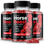 Horse Boost for Men Gummies, Official Horse Energy Boost Supplement Gummy, Maximum Strength, All Natural Formula for Daily Energy, Advanced Formula HorseBoost Health Support Reviews (3 Pack)