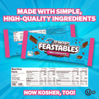 MrBeast Feastables Milk Chocolate Bar, King Size, 10 Count, Fairtrade Cocoa