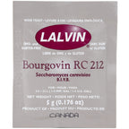 Lalvin RC-212 Wine Yeast (5 Pack) - Make Wine Cider Mead Kombucha At Home - 5 g Sachets - Saccharomyces cerevisiae - Sold by CAPYBARA Distributors Inc.