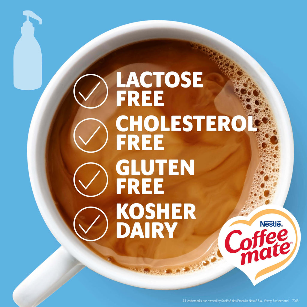 Nestle Coffee mate French Vanilla Non-Dairy Creamer Pump, 50.7 oz, 2-Pack