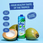 Vita Coco Coconut Water, Original, 33.8 Oz (Pack of 6)