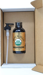 PRIME NATURAL Organic Black Seed Oil 8oz | Cold Pressed Unrefined High Thymoquinone 1.7% USDA Certified | Turkish Origin Potent Pure Nigella Sativa Liquid | Vegan Omega 3 6 9, Antioxidant