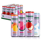Bloom Nutrition Zero Sugar Energy Drink, Variety Pack, 12oz 12pk