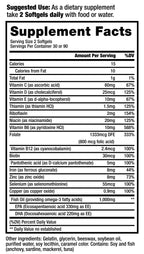 ProRenal+D with Omega-3 Fish Oil Kidney Multivitamin 30-Day Supply