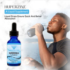 Absonutrix Huperzine-A Liquid Supplement 400 mcg, 200 Servings per Bottle of 4oz, Made in USA, Quick Absorption, Quality Potent Ingredients, Non-GMO, GMP Certified Facility, Cruelty-Free Products