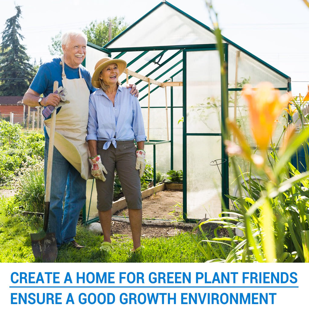 XISOCO 3 PCS 4' x 2' x 0.24" Polycarbonate Greenhouse Panels