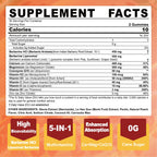 LILICARE Berberine Gummies Sugar Free, Extra Absorption with Liposomal Berberine & Berberine HCI, Calcium, Magnesium, AMPK Activitor for Sugar & Level, Energy, Metabolism,Vegan, Pack of 1