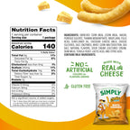 Simply, Cheetos Puffs White Cheddar, 0.875 Ounce (Pack of 36)