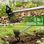 Upgraded Weed Puller Tool with Long Handle, 56" Manual Weeder Remover Tool