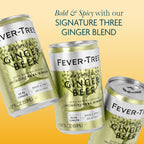 Fever-Tree Ginger Beer, 3-Ginger Blend Mixer, 24 Pack, 5.07 Fl Oz Cans
