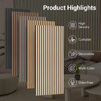 TONOR Wood Wall Panels for Interior Wall Decor-4 Pack 47.2" x 23.6"
