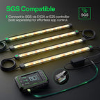 VIVOSUN Lumaray LED Grow Light Bars 16”(4-Bar) Full Spectrum Side Lighting