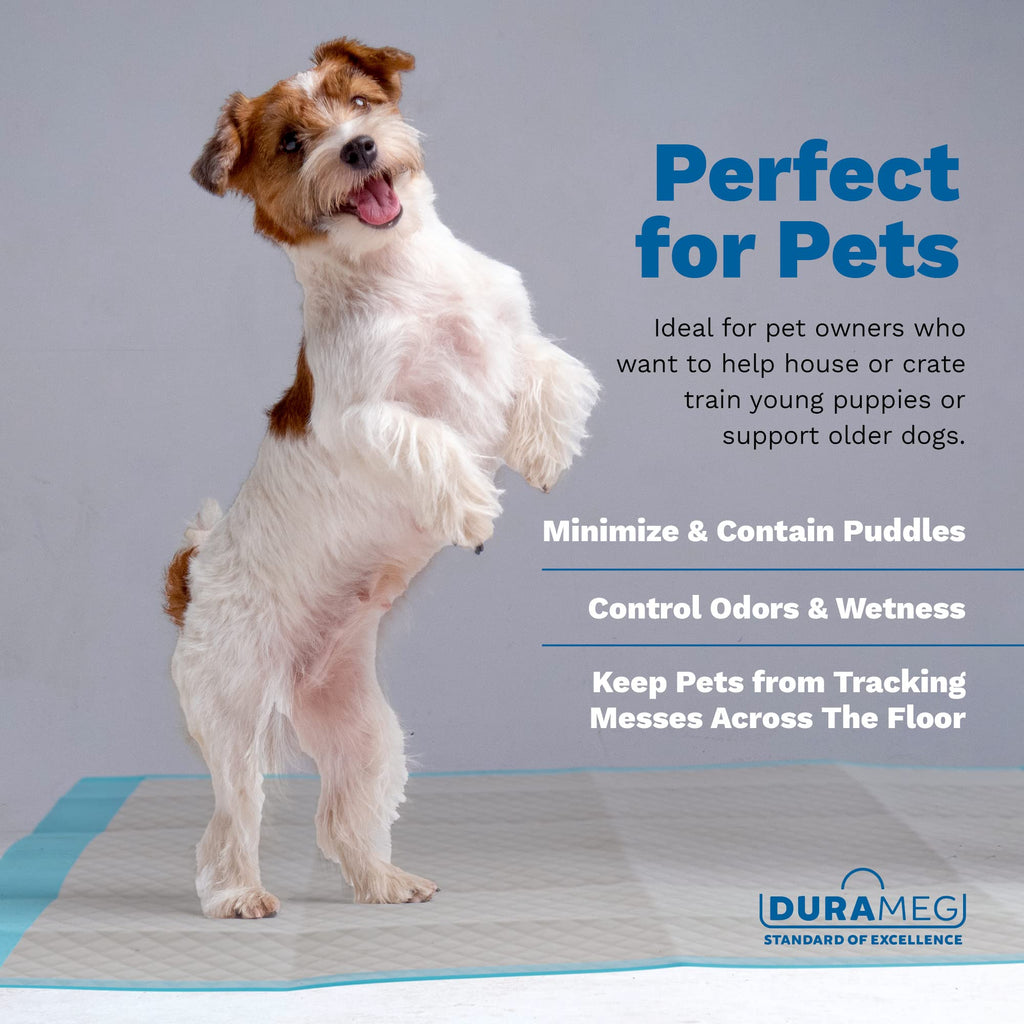 Chucks Pads Disposable [150 Pads] Underpads 23x36 - Absorbent Leak-Resistant Incontinence Bed Pads for Mattress & Furniture Protection | Waterproof Pee & Puppy Training Pads for Adults, Kids & Elderly