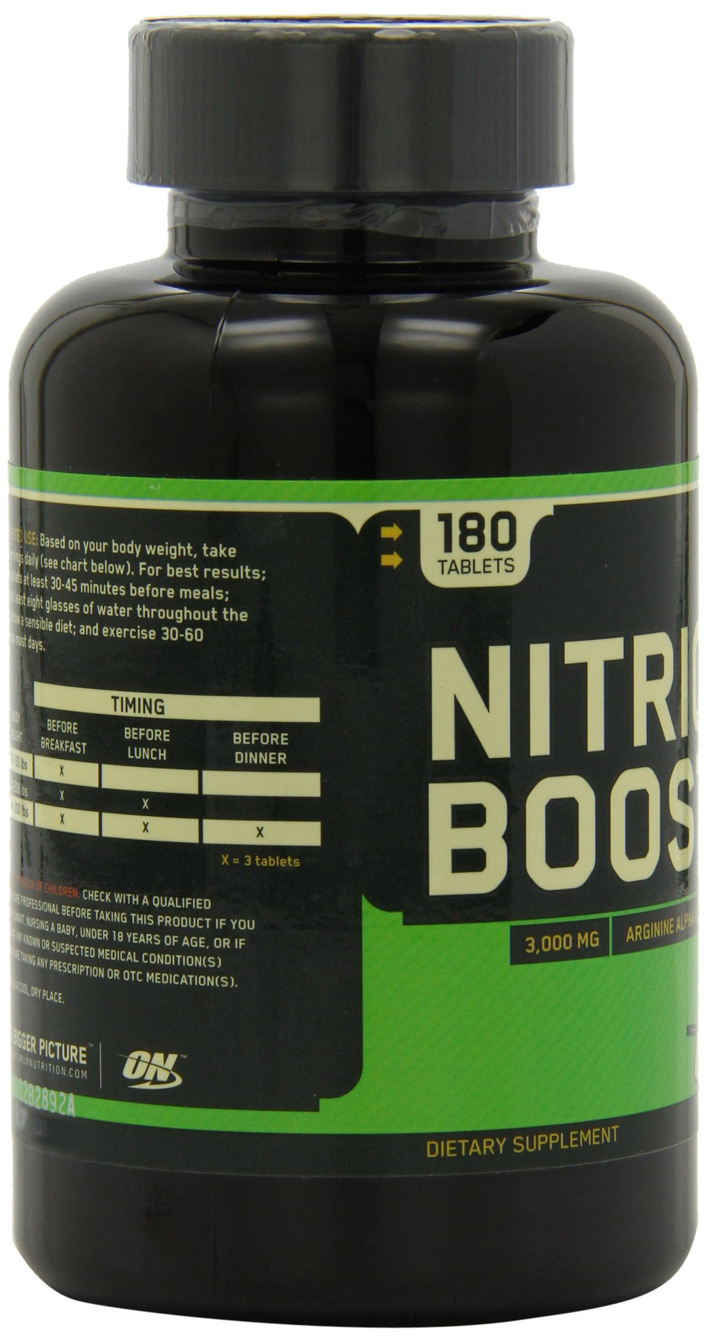 Optimum Nutrition Nitric Boost, 180 Tablets