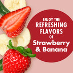 V8 Energy Strawberry Banana Juice Energy Drink, 8 fl oz Can (24 Pack)