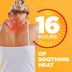 ThermaCare Heat Wraps for Neck & Shoulder Pain Relief – Portable Adhesive Heating Pads with 16-Hour Therapeutic Heat – Drug-Free Muscle & Joint Soothing Patches – HSA/FSA Eligible, (Large, 11 Count)