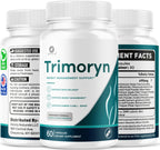 Trimoryn Capsules - Official Trimoryn Pills Advanced Support for Maximum Strength, All Natural Ingredients Premium Vitamins for Overal Health & Wellness Reviews, 60 Capsules for 1 Month