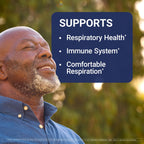 U.S. Doctors' Clinical Lung Support Supplement - 12 Chinese Herbs, Vitamin A, C, Magnesium & Zinc - Respiratory & Immune Health Support - for Breathing Comfort* - Non-GMO, Gluten Free - 60 Capsules