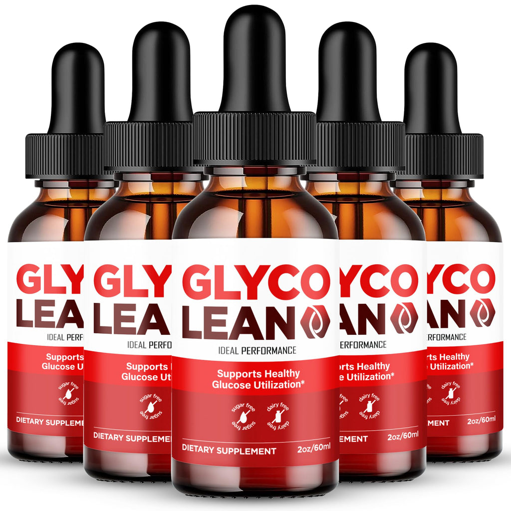 IDEAL PERFORMANCE Glyco Lean Drops, GlycoLean Droppers Reviews (5 Pack)