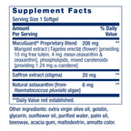 Life Extension MacuGuard Ocular Support with Saffron & Astaxanthin – Eye Health Supplement for Healthy Vision – with Lutein, zeaxanthin, Meso-zeaxanthin – Gluten-Free, Non-GMO – 60 softgels