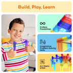 12 Piece Support Column Expansion Supporting Pack for Magnetic Race CarTrack Magnet Tile Building Block Construction Kit Education Toy Boys Girls STEM Puzzle Toy Kids Boy Girl Toddler 3+ PicassoTiles