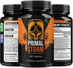 (2 Pack) Primal Storm Capsules - Advanced PrimalStorm Pills Premium Formula Support All Natural Ingredients Maximum Strength, Daily Vitamins for Health & Wellness Reviews, 120 Capsules for 2 Months
