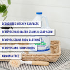 CPDI All-Purpose White Vinegar Cleaning Solution, 1 Gallon, Multi-Surface Cleaner for Hard Water Stains, Bathroom and Kitchen Surfaces, and Clothes, Effective Deodorizer