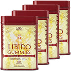 Hewvrix Libido Booster for Women, Libido Gummies with Ashwagandha & Maca, 4P