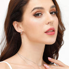 4 Pairs 925 Sterling Silver Small Hoop Earrings for Women Men 6 8 10 12mm