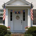 Interchange Welcome Sign Front Door Wreaths for Spring Fall Summer Winter