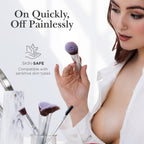 Nippies Reusable Nipple Covers for Women, Skin Safe Adhesive Pasties Crème