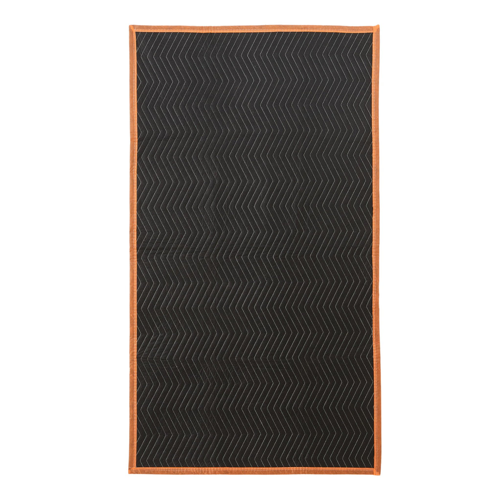 Amazon Basics Reinforced Tear-Resistant Moving Blankets, 72" x 40", Black, 6-Pack