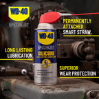 WD-40 Specialist Silicone Lubricant, New Bigger Can, 13.3 OZ [1-Pack]