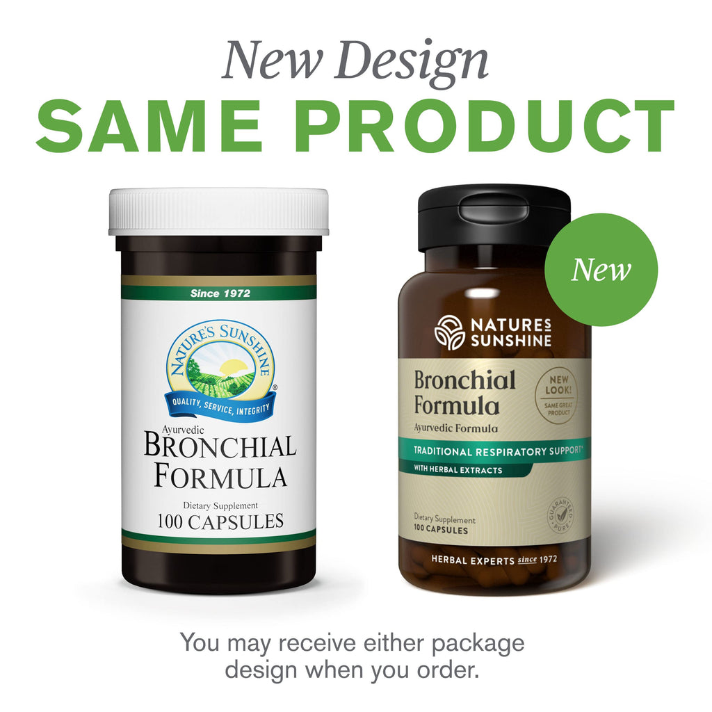 Nature's Sunshine Bronchial Formula, 100 Capsules