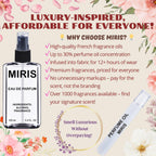 MIRIS No. 135, Inspired by Classique, Long-Lasting Eau de Parfum for Women, Spray 3.4 Fl Oz / 100 ml