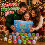 Axolotl Squishy Advent Calendar 2026,24 Axolotl Slow Squisies Toys,Christmas Countdown Calendar Party Favors,Christmas Stocking Stuffers Gifts