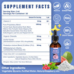 Parasite Cleanse for Humans & Kids,Parasite Cleanse for Children,Zeolite Detox Liquid Drops,Candida Cleanse & Wellness Formula,Contains wormwood black walnut clove,Organic Chlorella,Oregano,2 Fl Oz