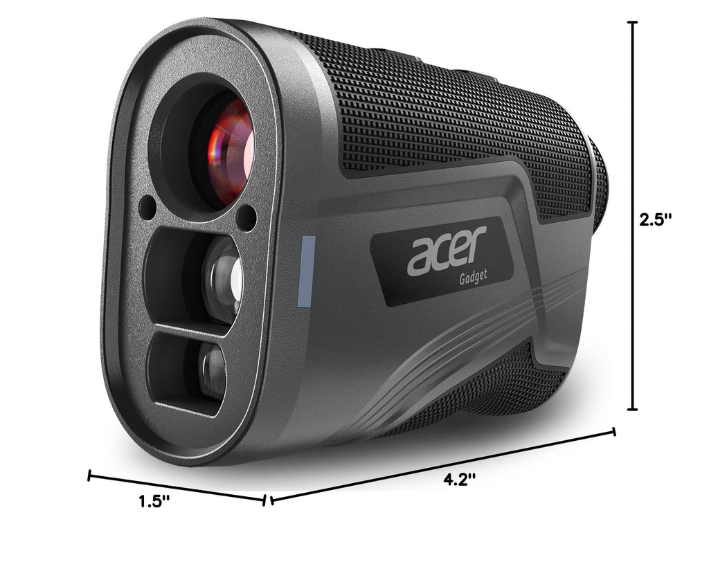 Acer Golf Rangefinder with Slope - 800Yards Range Finder for Hunting, 6X Magnification with Flag Pole Locking Vibration, Rechargeable Battery with Magnet Stripe Golf Accessories for Men, Gifts