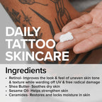 Mad Rabbit Replenish Tattoo Body Lotion - Fragrance-Free Lotion, Non-Greasy & Silicone-Free, Clean Ingredients, Lightweight for Daily Use (9.5 Ounce)