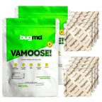 BugMD Vamoose! Rodent Repellent Pouches (2 Pack, 8 Pouches) Plant-Powered Rat Repellent, Mouse Deterrent, Indoor & Outdoor Mice Repellent, Best Mouse Repellent, Natural Rat & Mouse Repellent